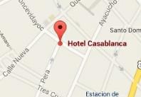 Ubicacion Hotel Casablanca Cusco